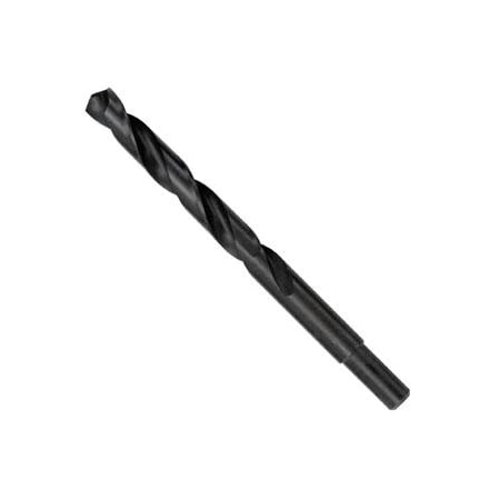 Drill Bit, 29/64, 135deg, Black Oxide, PK5, Shank Dia.: 3/8