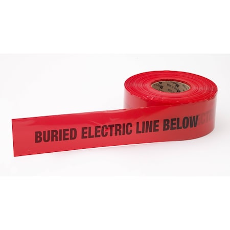 3 X 1000' Non Det Electric Line Red Tape(2Pk)