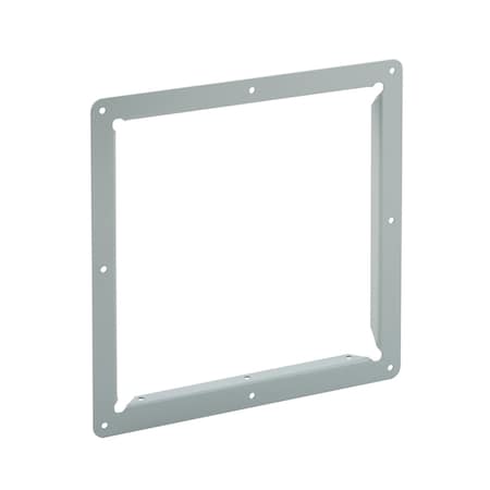 Panel Adapter, 6.00x6.00, Gray, Steel