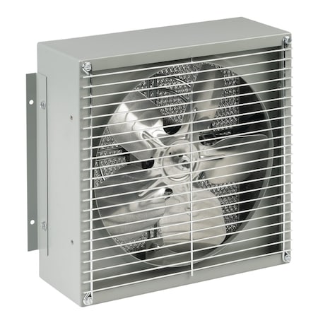 Filter Box Fans, 16.38x16.38x7.38, Lt Gray, Steel