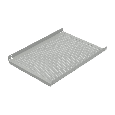 Fixed Shelf,Fits 19 Rack A,Lt Gray,