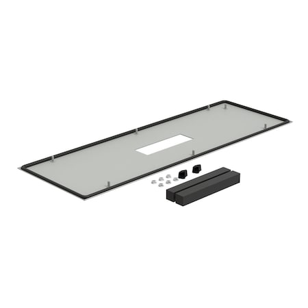 Closure Plates, Fits 800mm, Lt Gray, Steel