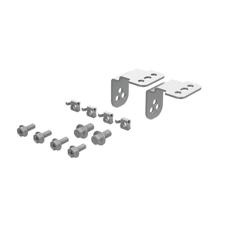 Additional Mounting Hardware For Subpanels, Fits Full Subpanel, Steel