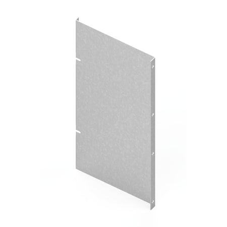 Side-Mount Panel,627x343mm,Gray,Steel