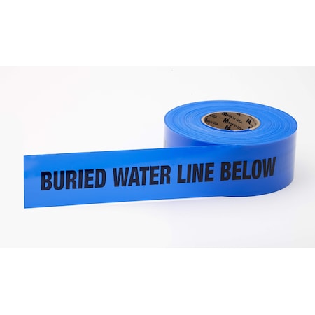 3 X 1000' Non Det Water Line Blue Tape (2Pk)