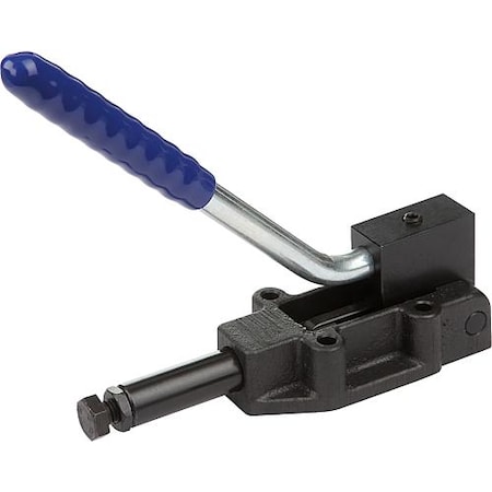 Push-Pull Clamp, Reversible Handle, Heavy Version, F1=9300, F2=12000, Steel Phosphated, 133 MM Base