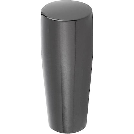 Taper Grip, Fixed, Size: 1 D= M08, D1= 17, Form: C, Thermoset High-Polish Finish Black