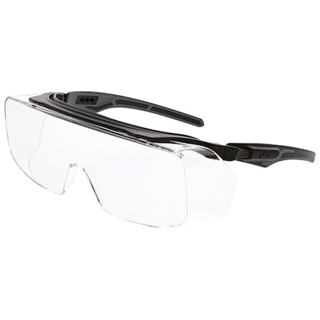 Safety Glasses, Clear Polycarbonate Lens, Anti-Fog