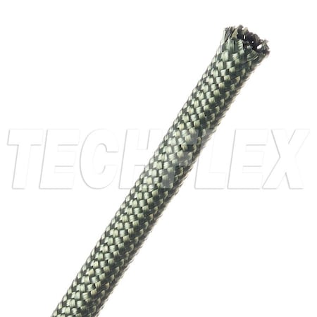 Nomex Braided Sleeving,3/16,Green