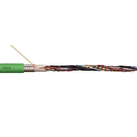 Measuring System Cable,50 V,0.43 In Dia.