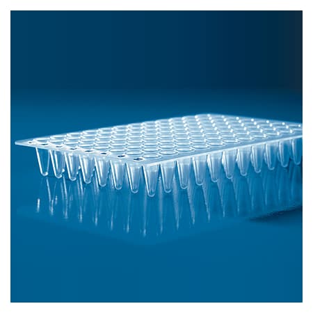 PCR Plate,Full Skirt,White,PP,PK 50