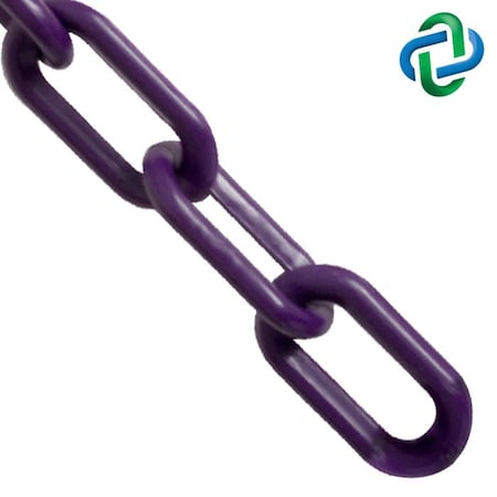 Purple Plastic Chain 1.5(#6.38 Mm)x100