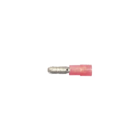 22-18 AWG Nylon Male Bullet Terminal 0.157 Stud PK100