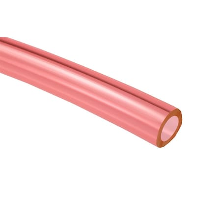 Polyurethane Tubing 3/8 OD X 500' Transparent Red