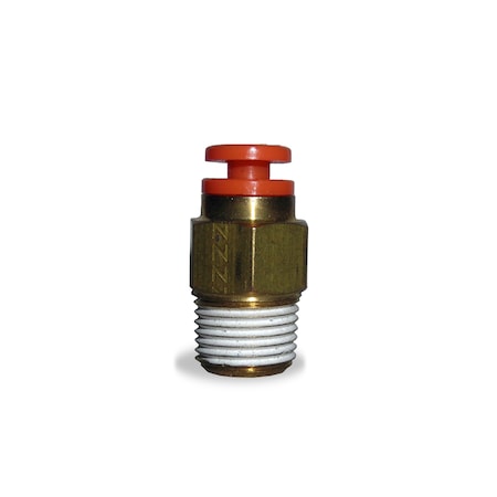 Push-Lock,Male Connector,3/8x1/4