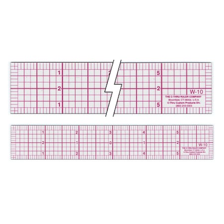 Rulers, 1x6 8ths Graph Ruler