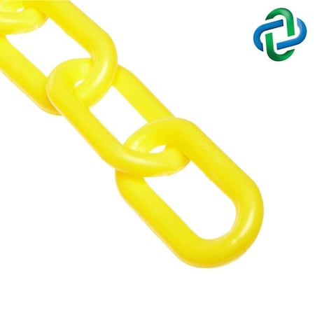 Yellow Plastic Chain .75(#3,19 Mm)x50