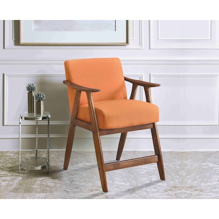 Epione Counter Height Chair, Orange
