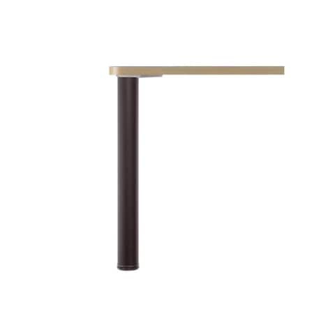 Adjustable Table Leg, 34 1/4 In (870 Mm), Black