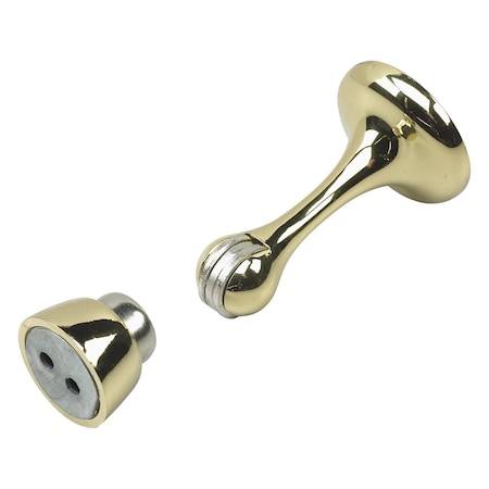 3inch 76 Mm Magnetic Door Stop, Brass