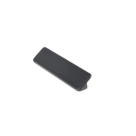 1 1/4 In To 5 1/16 In (32 Mm To 128 Mm) Center-to-Center Matte Black Contemporary Drawer Pull