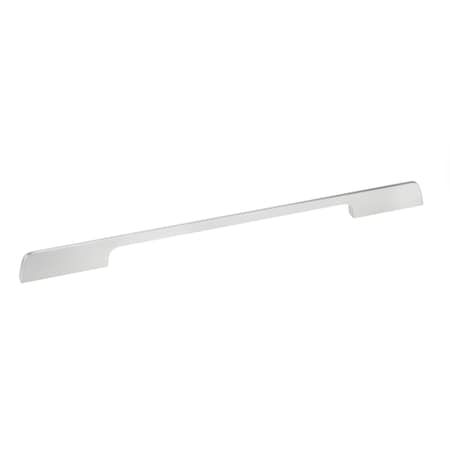 12 5/8 In (320 Mm) Center-to-Center Brushed Matte Chrome Contemporary Cabinet Pull