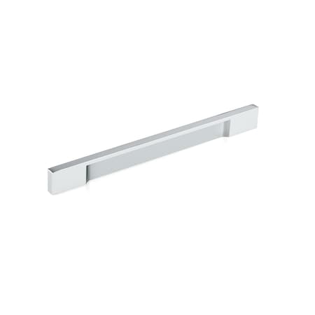 7 9/16 In (192 Mm) Center-to-Center Chrome Contemporary Drawer Pull