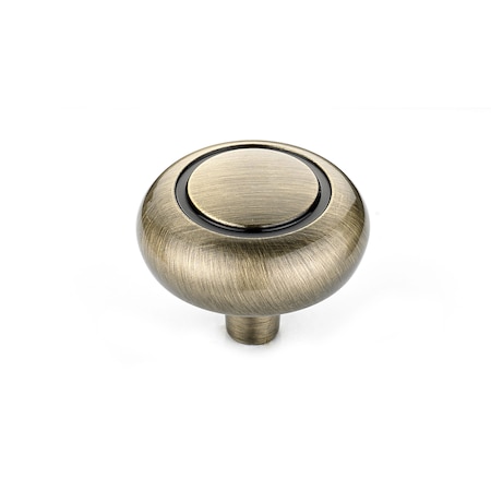 1 1/4 In (32 Mm) Antique English Traditional Metal Cabinet Knob