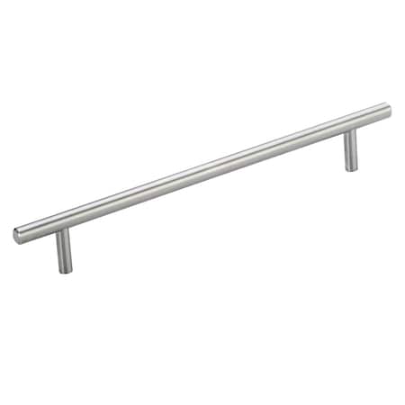 7-9/16 In. (192 Mm) Center-to-Center Stainless Steel Contemporary Drawer Pull