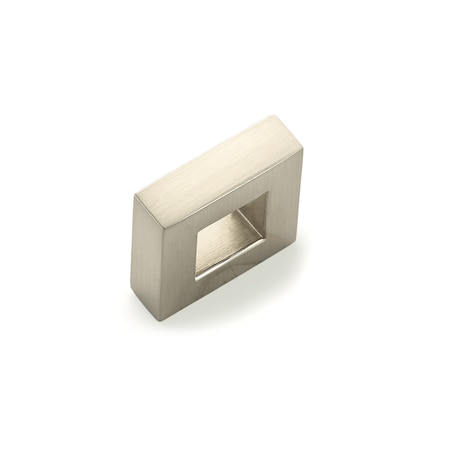 31/32 In. X 5/16 In. (25 Mm X 8 Mm) Brushed Nickel Contemporary Metal Cabinet Knob