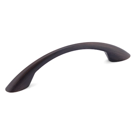3-3/4 In. (96 Mm) Center-to-Center Brushed Oil-Rubbed Bronze Contemporary Drawer Pull