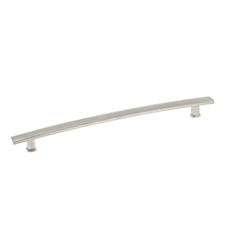 12-5/8 In. (320 Mm) Center-to-Center Brushed Nickel Transitional Drawer Pull