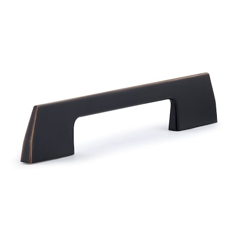 5-1/16 In. (128 Mm) Center-to-Center Brushed Oil-Rubbed Bronze Contemporary Drawer Pull