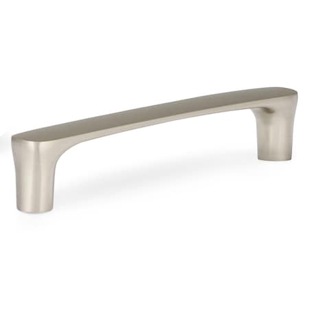 5 1/16-inch (128 Mm) Center To Center Brushed Nickel Contemporary Cabinet Pull