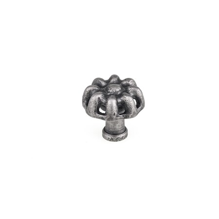 1 3/8 In (35 Mm) Pewter Eclectic Cabinet Knob