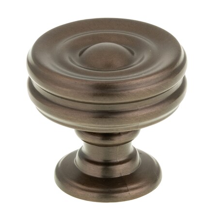 1 3/8 In (35 Mm) Honey Bronze Contemporary Cabinet Knob