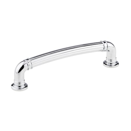 5 1/16 In (128 Mm) Center-to-Center Chrome Traditional Drawer Pull