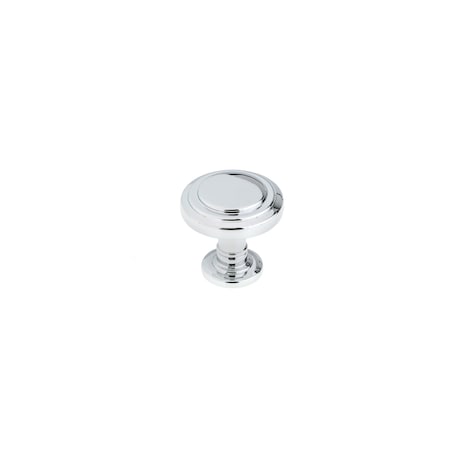 1 5/16 In (33 Mm) Chrome Traditional Cabinet Knob
