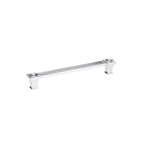 7-9/16 In. (192 Mm) Center-to-Center Chrome Transitional Drawer Pull