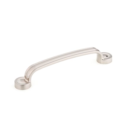 5 1/16 In (128 Mm) Center-to-Center Brushed Nickel Traditional Cabinet Pull