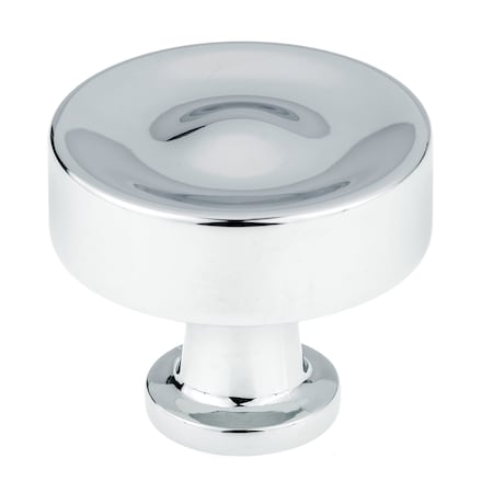 1 3/8 In (35 Mm) Chrome Traditional Cabinet Knob