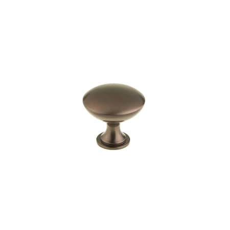 1 9/16 In (40 Mm) Honey Bronze Contemporary Cabinet Knob