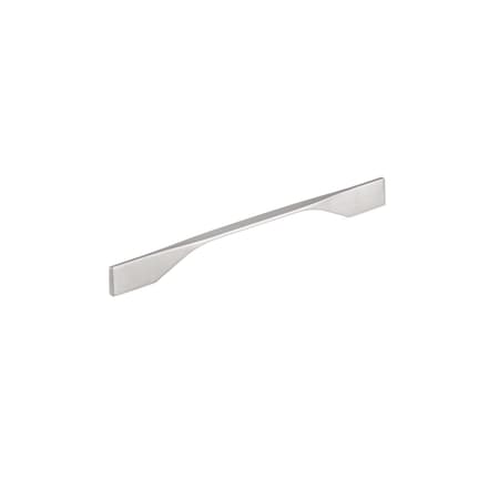 Creston  8 13/16 In To 10 1/8 In (224 Mm To 256 Mm) Brushed Nickel Contemporary Cabinet Pull