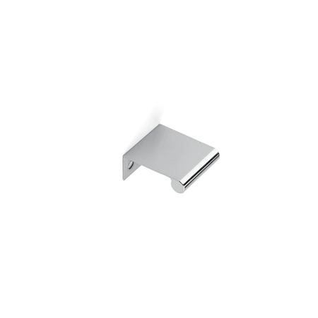 1 In (25 Mm) Center-to-Center Chrome Contemporary Edge Cabinet Pull