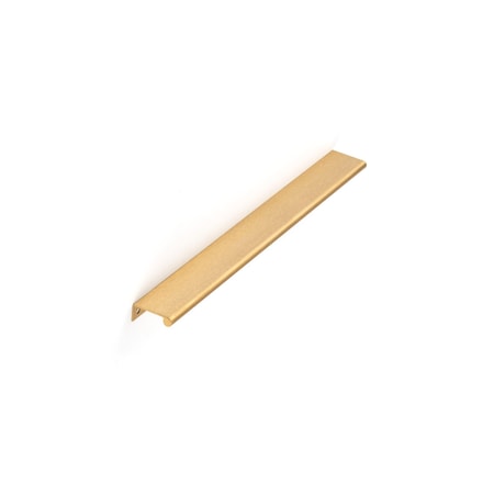 16 3/8-inch (416 Mm) Center To Center Satin Gold Contemporary Edge Pull