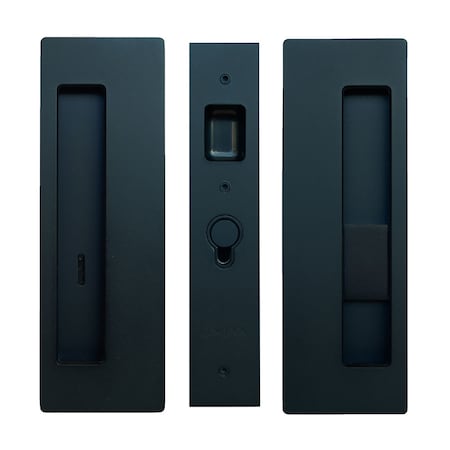 CL400 Cavity Sliders Magnetic Pocket Door Handle, Privacy, Oil-Rubbed Bronze