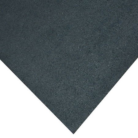 Goodyear ReUz Rubber Flooring Rolls -- 3mm X 48 X 5ft - Black