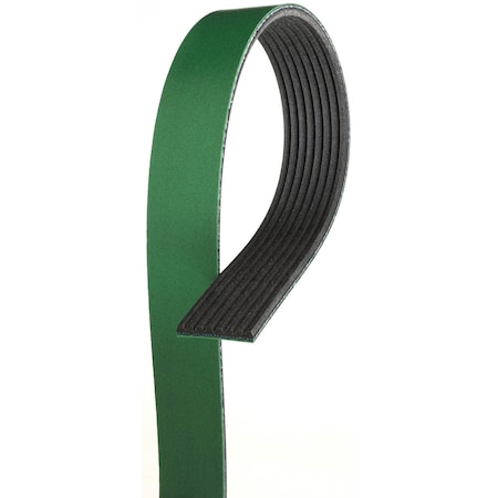 Heavy Duty V-Ribbed Belt, 56.09 Outside Length, 1.087 Top Width, 8 Ribs