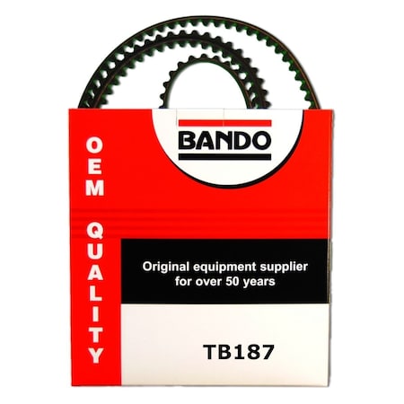 OHC Timing Belt Precision Engineered Timing Belt - Camshaft, TB187