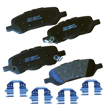 STOP Ceramic Disc Brake Pad - Rear, SBC1402